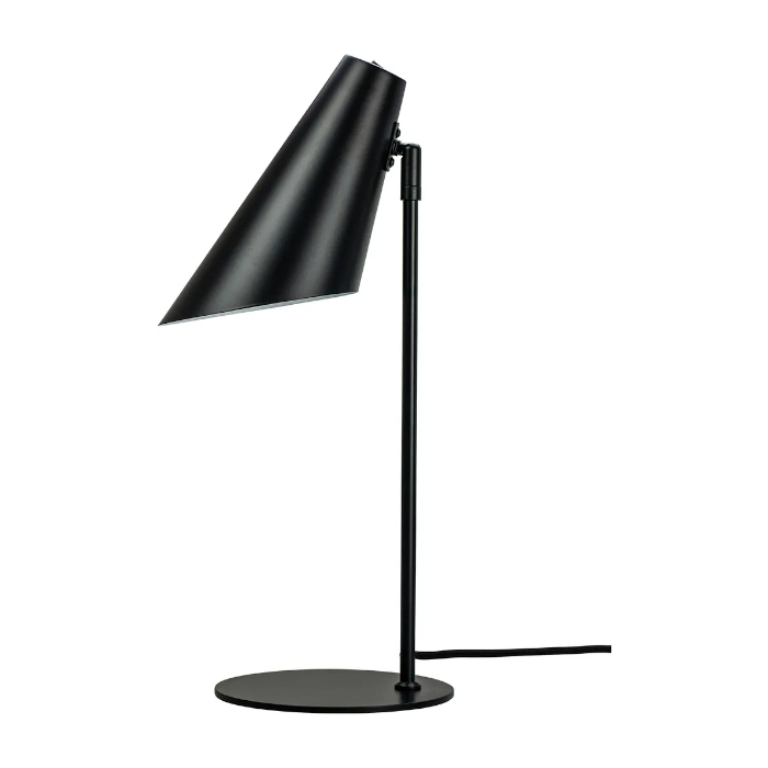 Tischlampe, Tischleuchte, Nachttischlampe, Schreibtischlampe, LED Leselampe, Cale schwarz