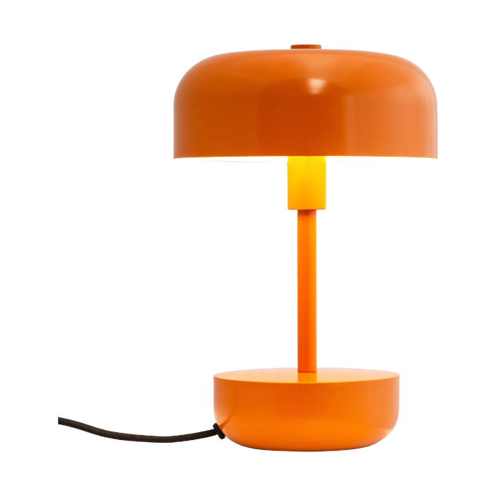 Tischlampe, Tischleuchte, Nachttischlampe, Schreibtischlampe, LED Leselampe, Haipot orange
